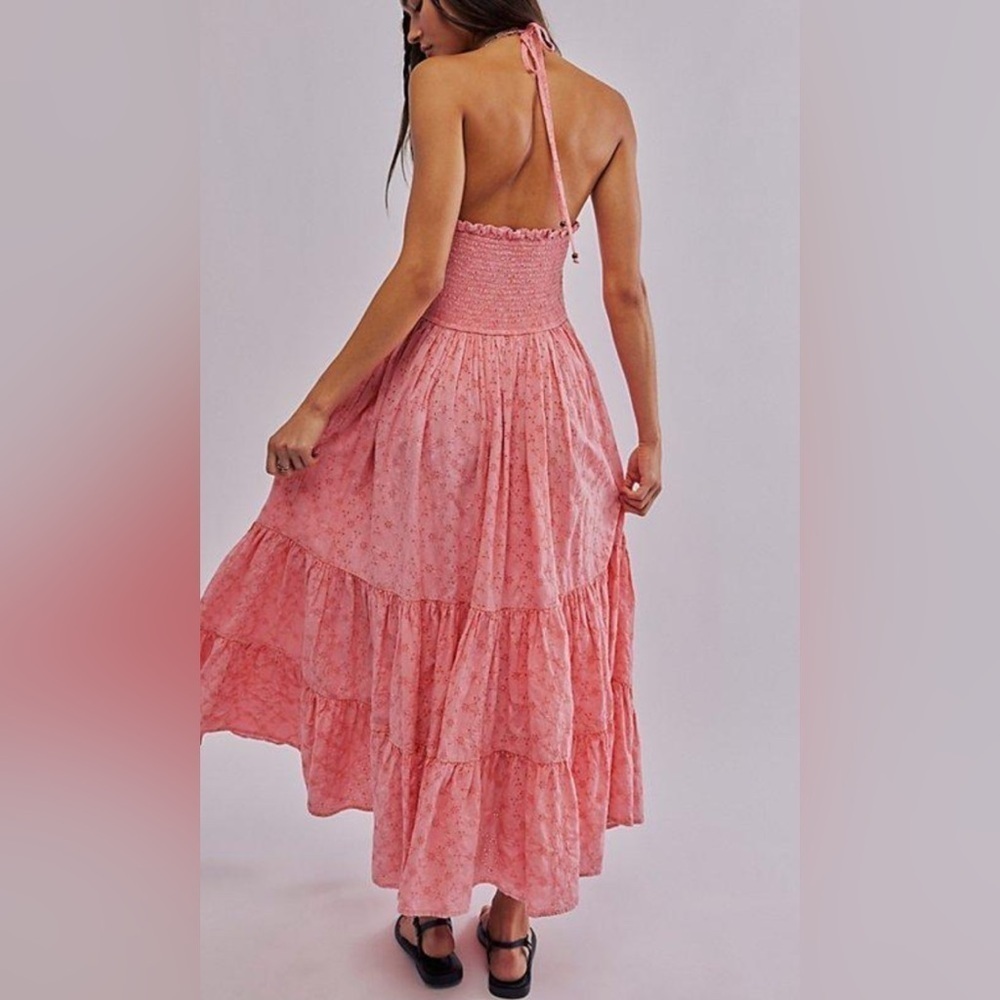 NWOT Free People, Pintuck Paradise Maxi Dress, XL - Picture 3 of 9